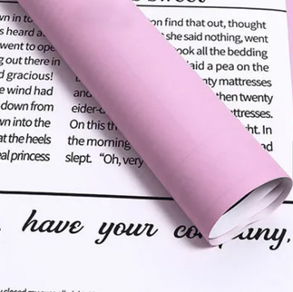 Ambalaj waterproof 60x60cm ziar duo roz mediu