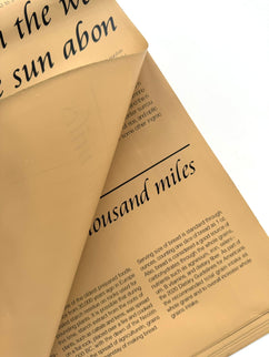 Ambalaj waterproof 60x60cm ziar duo gold