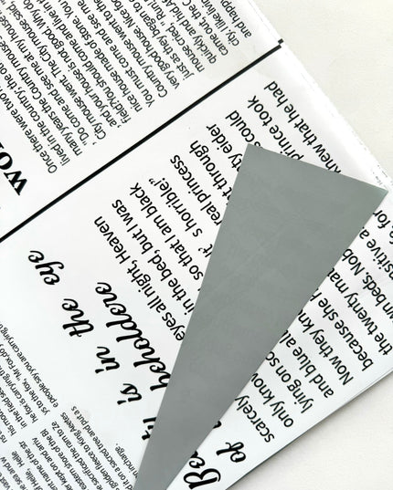 Ambalaj waterproof 60x60cm ziar duo gri