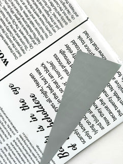 Ambalaj waterproof 60x60cm ziar duo gri