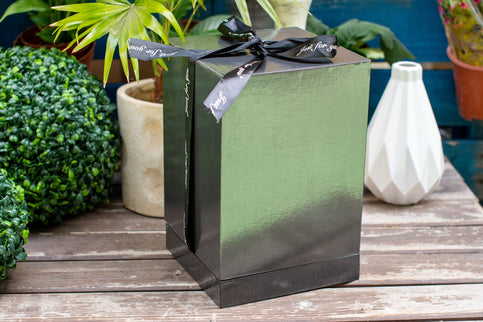 Aranjament trandafir criogenat 2 led+giftbox