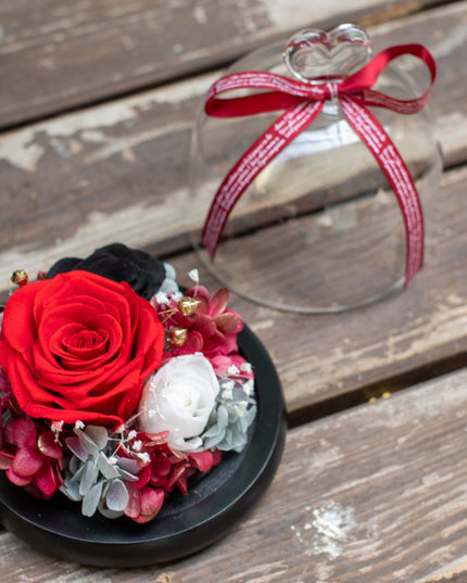 Aranjament trandafir criogenat 3 giftbox