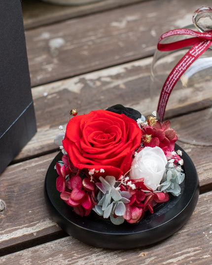 Aranjament trandafir criogenat 3 giftbox