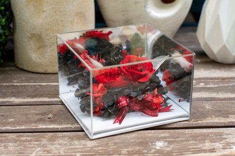 Aranjament trandafir criogenat 6 oglinda