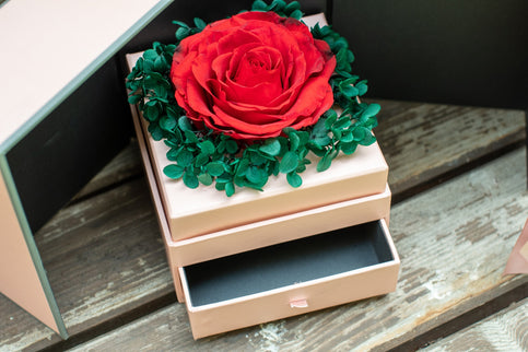 Aranjament trandafir criogenat 8