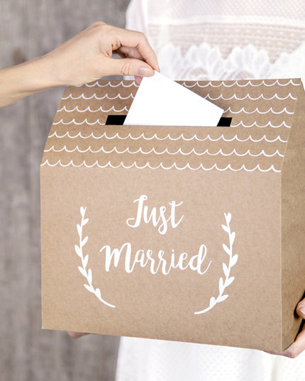 Cutie dar nunta "Just Married"