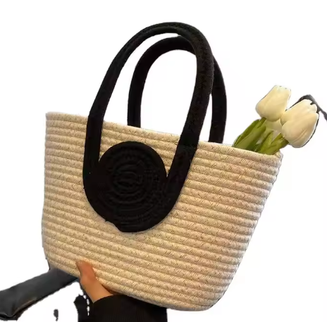 Cos flowers AMELIA maro maner negru