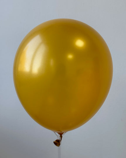 Baloane latex auriu metalizat 30cm S/100