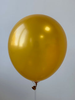 Baloane latex auriu metalizat 30cm S/100