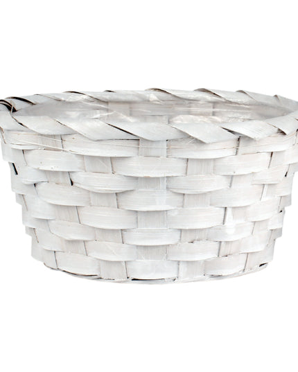 Cos jakarta Ø19x9cm alb