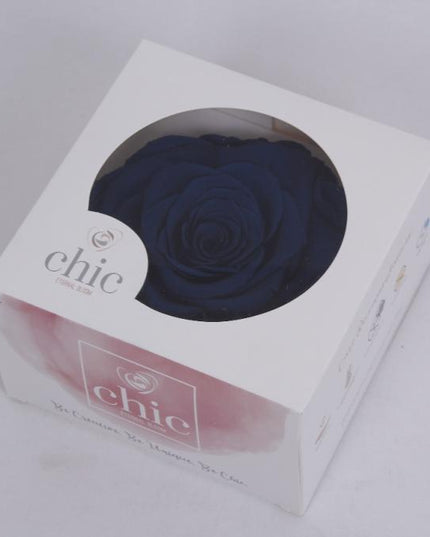 Trandafir criogenat Ø12cm blue bayon