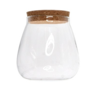 Borcan sticla no. 4 (11x6.5cm)