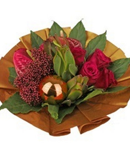 Suport buchet Ø32cm cupru