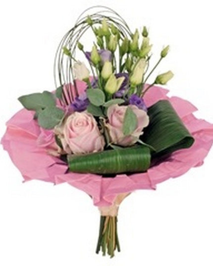 Suport buchet Ø32cm roz