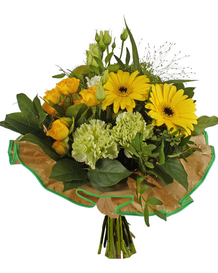 Suport buchet Ø32cm contur verde