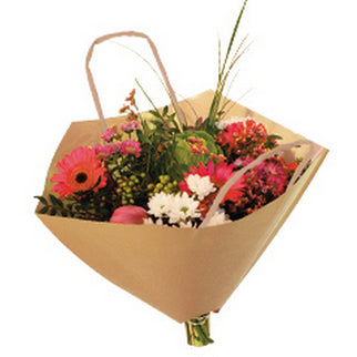 PLASA PENTRU BUCHET DE FLORI NATUR 35x35cm