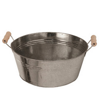 Bol zinc bordeaux Ø22x9.5cm