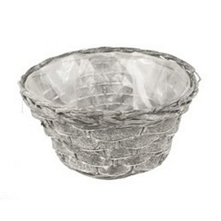 Cos manilla Ø28x14cm gri