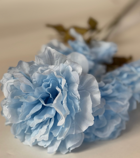 Bujori artificiali spr (4 flori) albastru