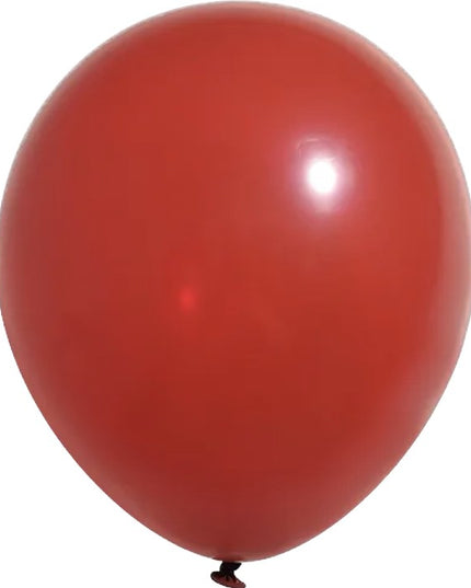 Baloane latex 12cm burgundy S/200