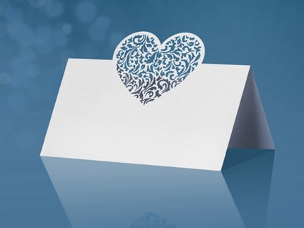 Decor card masa 9x8cm S/10