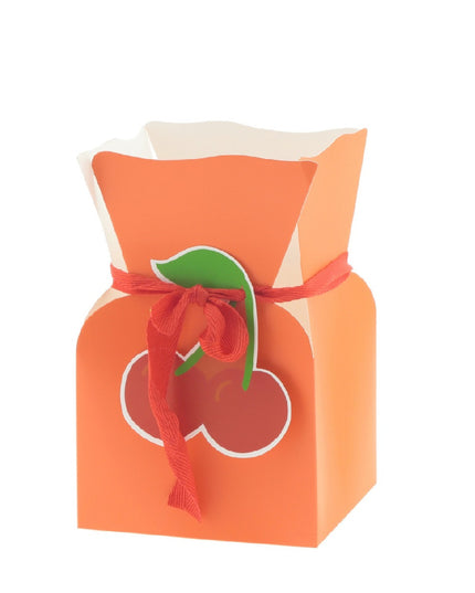 Suport buchet flori 11.5xH21cm cirese