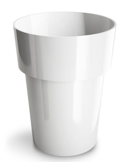 Ghiveci plastic mini Ø6cm alb