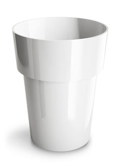 Ghiveci plastic mini Ø6cm alb