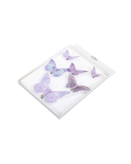 Fluture S/7 clama lila