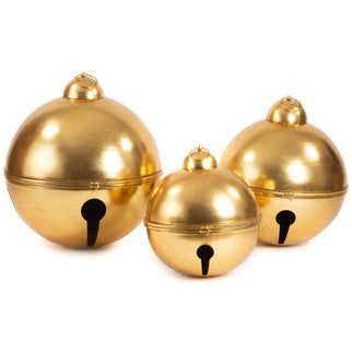 Clopotei metalici aurii S/3