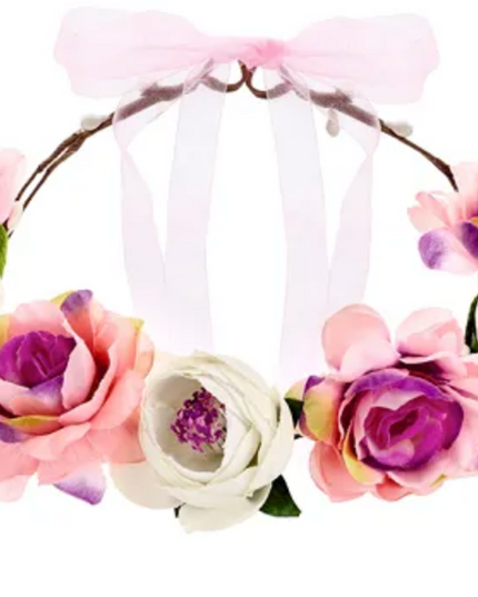 Coronita flori artificiale 17cm mix