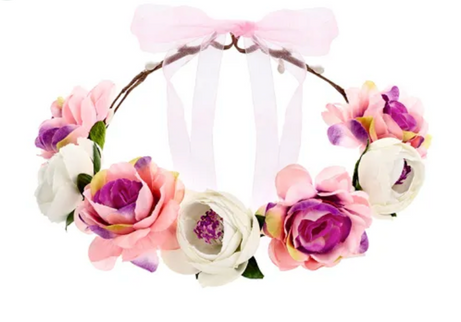 Coronita flori artificiale 17cm mix