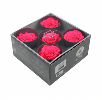 Trandafir criogenat Ø7cm roz intens