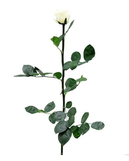 Trandafir criogenat tija 45cm Ø5cm vrac vanilla cream