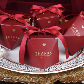 Candy box s/10 burgundy