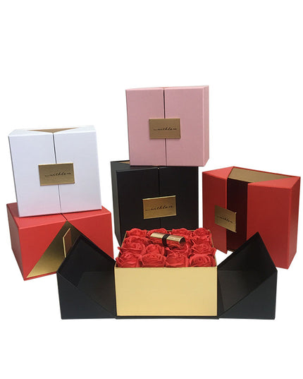 Set 2 cutii flori s2.9 rosu