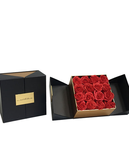 Set 2 cutii flori s2.9 negru