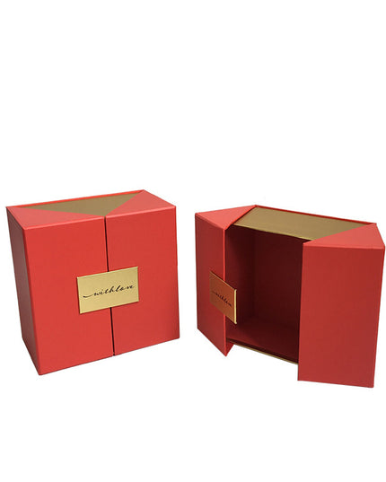 Set 2 cutii flori s2.9 rosu