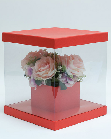 Cutie flori S1.19 rosu