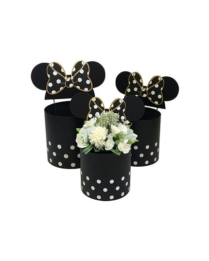 Set 3 cutii flori S3.99 negru