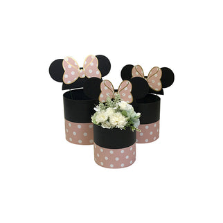 Set 3 cutii flori S3.99 roz