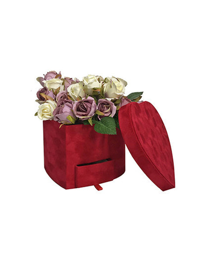 Cutie flori S1.23 rosu catifea
