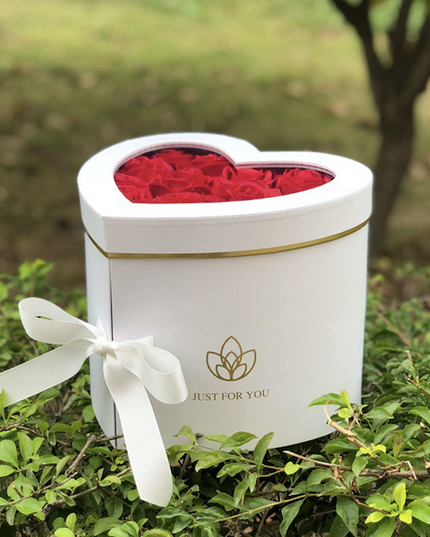 Cutie flori S1.17 alb