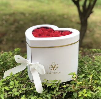 Cutie flori S1.17 alb