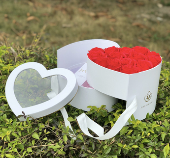 Cutie flori S1.17 alb