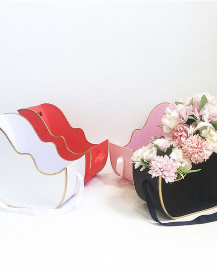 Set 2 cutii flori S2.13 roz