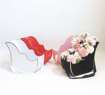 Set 2 cutii flori S2.13 rosu