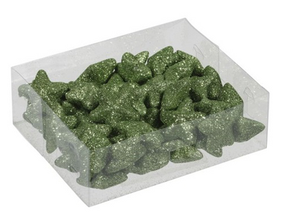 Decor steluta 3/4cm verde