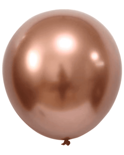Baloane latex cupru metalizat 30cm s/50
