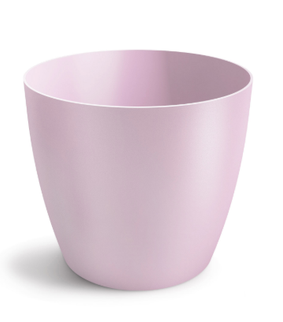 Ghiveci plastic aga Ø12cm roz mat